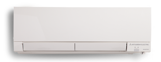 Ductless air conditioning unit example.