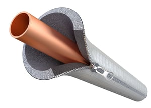 Insulation around piping